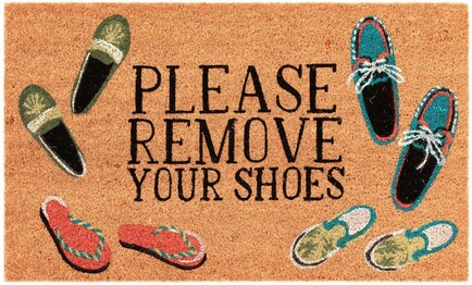Trans Ocean Natura Please Remove Your Shoes Natural 222412